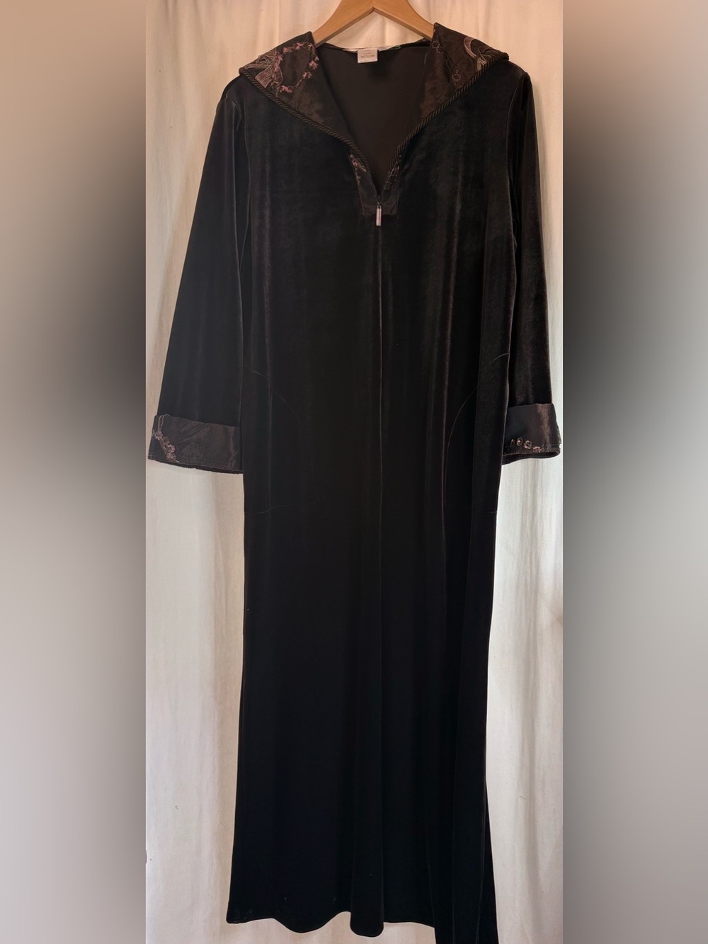 💎Diamond Tea Dark Chocolate Brown Velvet Velour Robe 💎